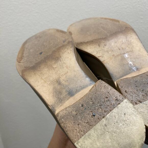 EVERLANE The Modern Point Italian Leather Loafer Slip On Light Tan - Picture 5 of 6